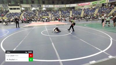 61 lbs Round Of 16 - Joshua Licon, Pomona Elite vs Asher Ruybal, San Luis Valley WC