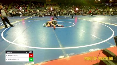 105 lbs Round Of 16 - Eli Edfors, Big Game WC vs Noah Pieterick, Storm Wrestling Center