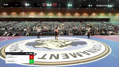 141 lbs Semifinal - Grant Willits, Oregon State vs Isaiah Delgado, UANTT-Utah Valley