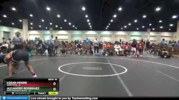 138 lbs Round 3 (8 Team) - Logan Moore, Kame Style vs Alejandro Rodriguez, Backyard Boyz White