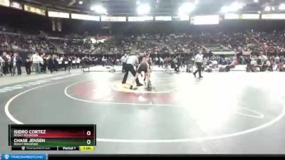 5A 106 lbs Cons. Round 3 - Chase Jensen, Rocky Mountain vs Isidro Cortez, Rocky Mountain