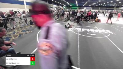 83 lbs Semifinal - Ariah Mills, Roundtree Wr Acd vs Cody Holtberg, Nor-Cal Inferno