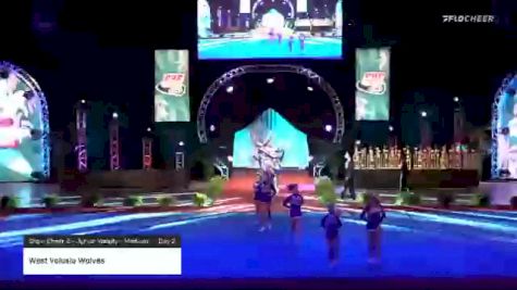 West Volusia Wolves [2020 Show Cheer 2 - Junior Varsity - Medium Day 2] 2020 Pop Warner National Cheer & Dance Championship