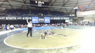 56 lbs Semifinal - Cruz Herman, Mat Demon Wrestling Club vs Legend Zuniga, Toppenish USA Wrestling Club