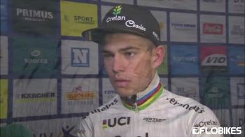 Wout van Aert 2nd At Scheldecross