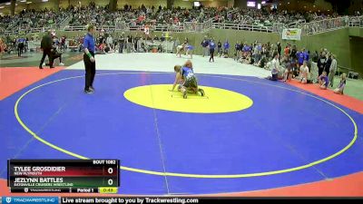 100 lbs Round 2 - Tylee Grosdidier, New Plymouth vs Jezlynn Battles, Eatonville Cruisers Wrestling