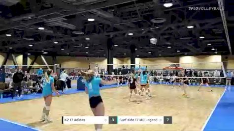 K2 17 Adidas vs Surf side 17 MB Legends - 2022 JVA West Coast Cup presented by Nike