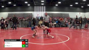 65 lbs Placement Matches (8 Team) - Sammy Rioux, Indiana Outlaws vs Grady Moos, Burnett Trained (OH)