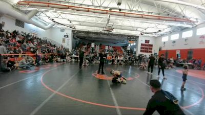 53 lbs Semifinal - Nash Bowker, Thermopolis Wrestling Club vs Barrett Tillery, Cody Wrestling Club