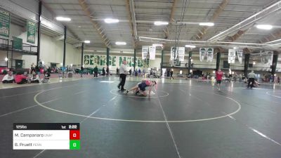 125 lbs Round Of 16 - Michael Campanaro, Unaffiliated - COLLEGE vs Brady Pruett, Penn