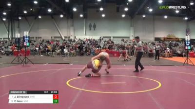 184 lbs Round of 16 - Jordan Ellingwood, Central Michigan vs Chip Ness, North Carolina