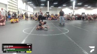 44 lbs Round 1 (8 Team) - Lucas Rivas, Rush WC vs Kolton Hatch, HFL