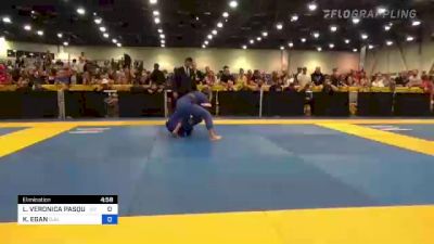 LAURA VERONICA PASQUALI vs KATHLEEN EGAN 2022 World Master IBJJF Jiu-Jitsu Championship