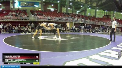 150 lbs Round 2 (6 Team) - Treyton Harrington, Lincoln Southwest vs Marley Holzer, Lincoln Southeast