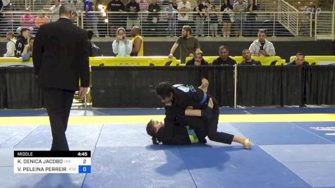 KATHRYN DENICA JACOBO vs VARONIKA PELEINA PERREIRA 2024 Pan Jiu Jitsu IBJJF Championship