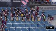 Youth Girls' 100m Hurdles Championship, Semi-Finals 1 - Age 12