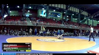 106 lbs Round 3 (6 Team) - Braydon Pacheco, Garden City HS vs Jesvin Verduzco, Kearney