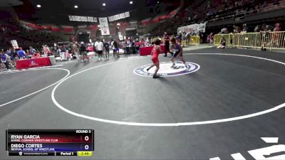 106 lbs Round 3 - Ryan Garcia, Daniel Cormier Wrestling Club vs Diego Cortes, Revival School Of Wrestling