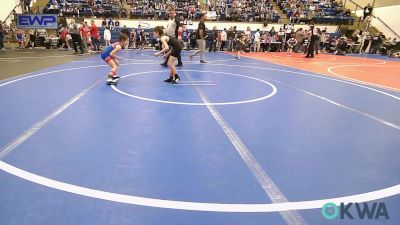 55 lbs Quarterfinal - Achilles Cawyer, Jay Wrestling Club vs Norah Winkle, R.A.W.