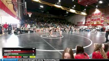 140 lbs 1st Place Match - Samantha Walker, Star Valley vs Rakyah Hudson, Buffalo