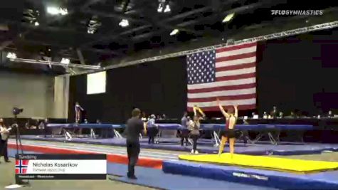Nicholas Kosarikov - Tumbling, Tornado Sport Club - 2021 USA Gymnastics Championships
