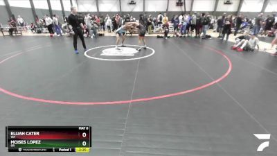 132 lbs Cons. Round 5 - Elijah Cater, WA vs Moises Lopez, OR