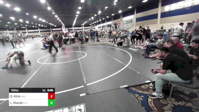 106 lbs Consi Of 8 #2 - Daniel Alire, Kings WC vs Levi Mazzei, Elite Force WC