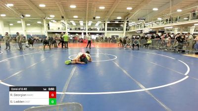 112 lbs Consi Of 8 #2 - Reese Georgian, MarcAurele WC vs Gregory Ladden, East Haven