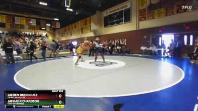 285 lbs Cons. Round 2 - Jamari Richardson, Canyon Springs vs Jaeden Rodriguez, Temecula Valley