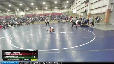 63 lbs Cons. Round 2 - Braxton Bean, East Idaho Elite Wrestling Club vs Crosby Mathews, Black Fox Wrestling Academy