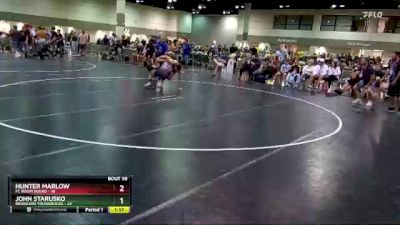 160 lbs Placement Matches (16 Team) - John Starusko, Brawlers YoungBucks vs Hunter Marlow, FC Boom Squad