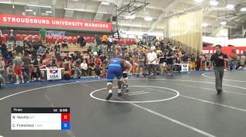 125 kg Final - Nick Nevills, Nittany Lion WC vs Ceron Francisco, TMWC/ Cavalier WC