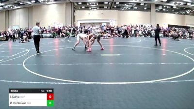 165 lbs Round Of 64 - Iyland Calvo, PQ Pinners vs Reece Bechakas, Titans WC