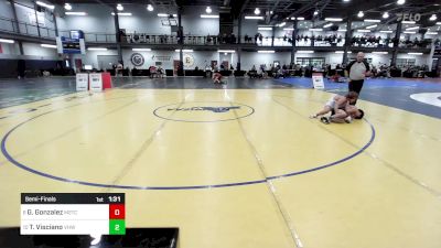 135 lbs Semifinal - Gideon Gonzalez, M2tcnj vs Tyler Visciano, Vhw