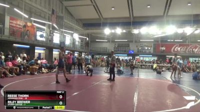 138 lbs Placement Matches (16 Team) - Reese Thorn, Assassins Pink vs Riley Brewer, Storm Center