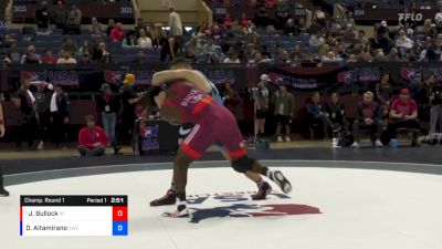 125 lbs Champ. Round 1 - Jacob Bullock, Indiana RTC vs Daimon Altamirano, 505 Wrestling Club