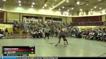 285 lbs Semis & 1st Wb (8 Team) - Thomas Dossett, Lambert vs Jay Helstone, West Forsyth