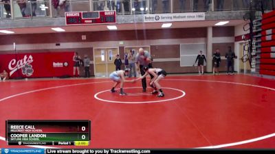 98 lbs Quarterfinal - Reece Call, Hillcrest High School vs Cooper Landon, Skyline High School