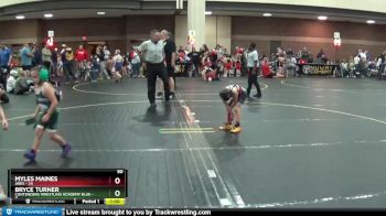 50 lbs Round 3 (4 Team) - Kennedy Wheeler, Contenders Wrestling Academy Blue vs Brantley Barnes, Ares