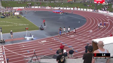 High School Boys' 800m, Prelims 2