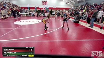 80-88 lbs Round 2 - Milton Miller, HRA vs Ronan Dare, Bear Cave WC