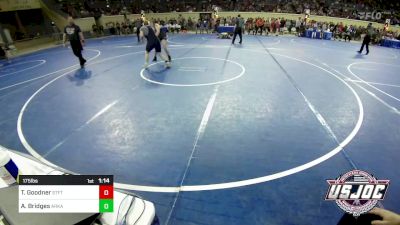 175 lbs Round Of 16 - Tessalynn Goodner, Standfast vs Afton Bridges, Arkansas Warthawgs