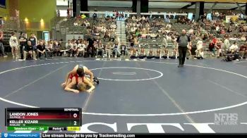 113 lbs Semifinals (8 Team) - Landon Jones, Sulphur vs Keller Kizarr, Marlow