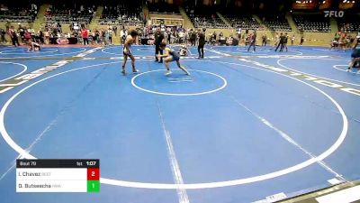 106 lbs Final - Izayiah Chavez, Best Trained vs Donovan Butseecha, HURRICANE WRESTLING ACADEMY