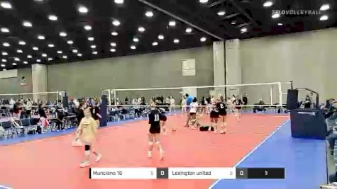 Munciana 16 vs Lexington united - 2022 JVA World Challenge presented by Nike - Expo Only