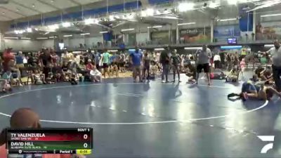 108 lbs Quarterfinals (8 Team) - David Hill, Alabama Elite Black vs Ty Valenzuela, Short Time WC