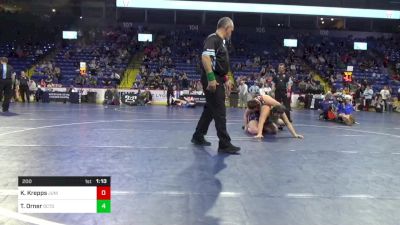 200 lbs Final - Katelynn Krepps, Juniata vs Taylor Orner, Octorara