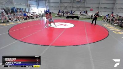 138 lbs Quarters & 1st Wb (16 Team) - Sean Regas, Team Oregon vs Layronz Fraser, California