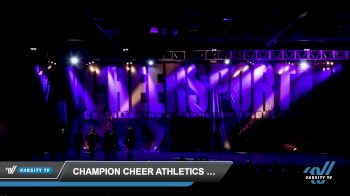 Champion Cheer Athletics - Senior Black [2022 L3 Senior - D2 Day 1] 2022 CHEERSPORT: Birmingham Classic