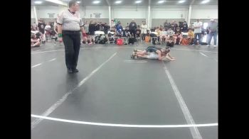 76 lbs Round 2 (10 Team) - Liam Rose, Diamond Fish vs Dylan Luik, River City Wrestling